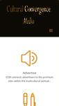 Mobile Screenshot of culturalconvergencemedia.com